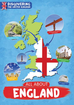 All About England (Discovering The United Kingdom),Used
