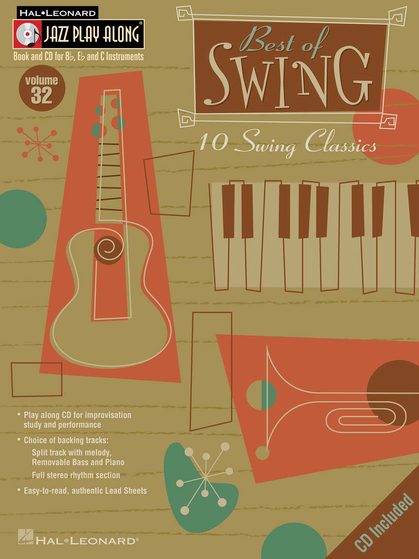 Best Of Swing: Jazz Play Along Volume 32 (Hal Leonard Jazz Playalong),Used