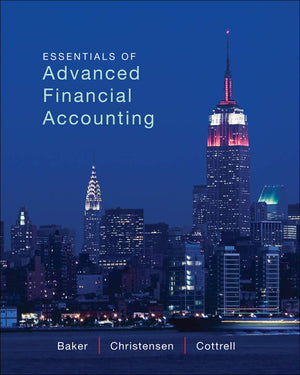 Essentials of Advanced Financial Accounting,Used