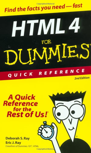 HTML 4 For Dummies: Quick Reference,Used