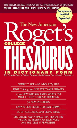 New American Roget's College Thesaurus in Dictionary Form (Revised & Updated),Used