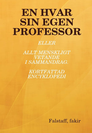 EN HVAR SIN EGEN PROFESSOR (Spanish Edition),New
