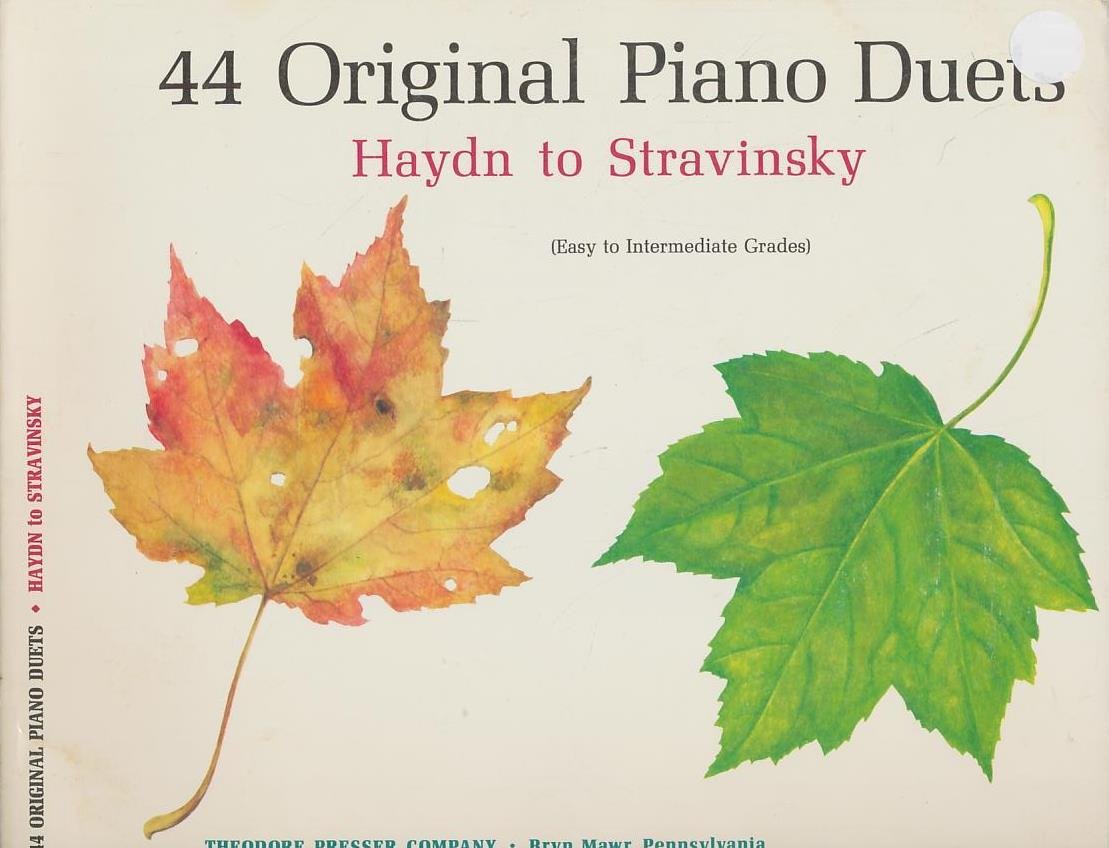 Theodore Presser Company 44 Original Piano Duets - Essential Sheet Music for Piano Players