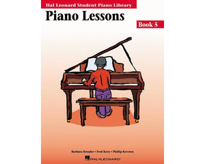 Piano Lessons Book 5: Hal Leonard Student Piano Library,New