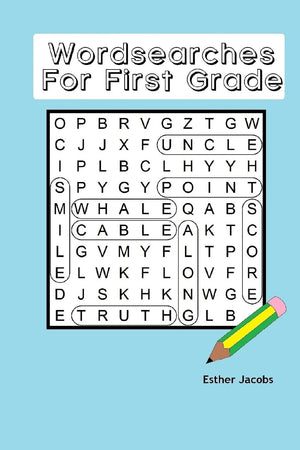 Wordsearches For First Grade,Used