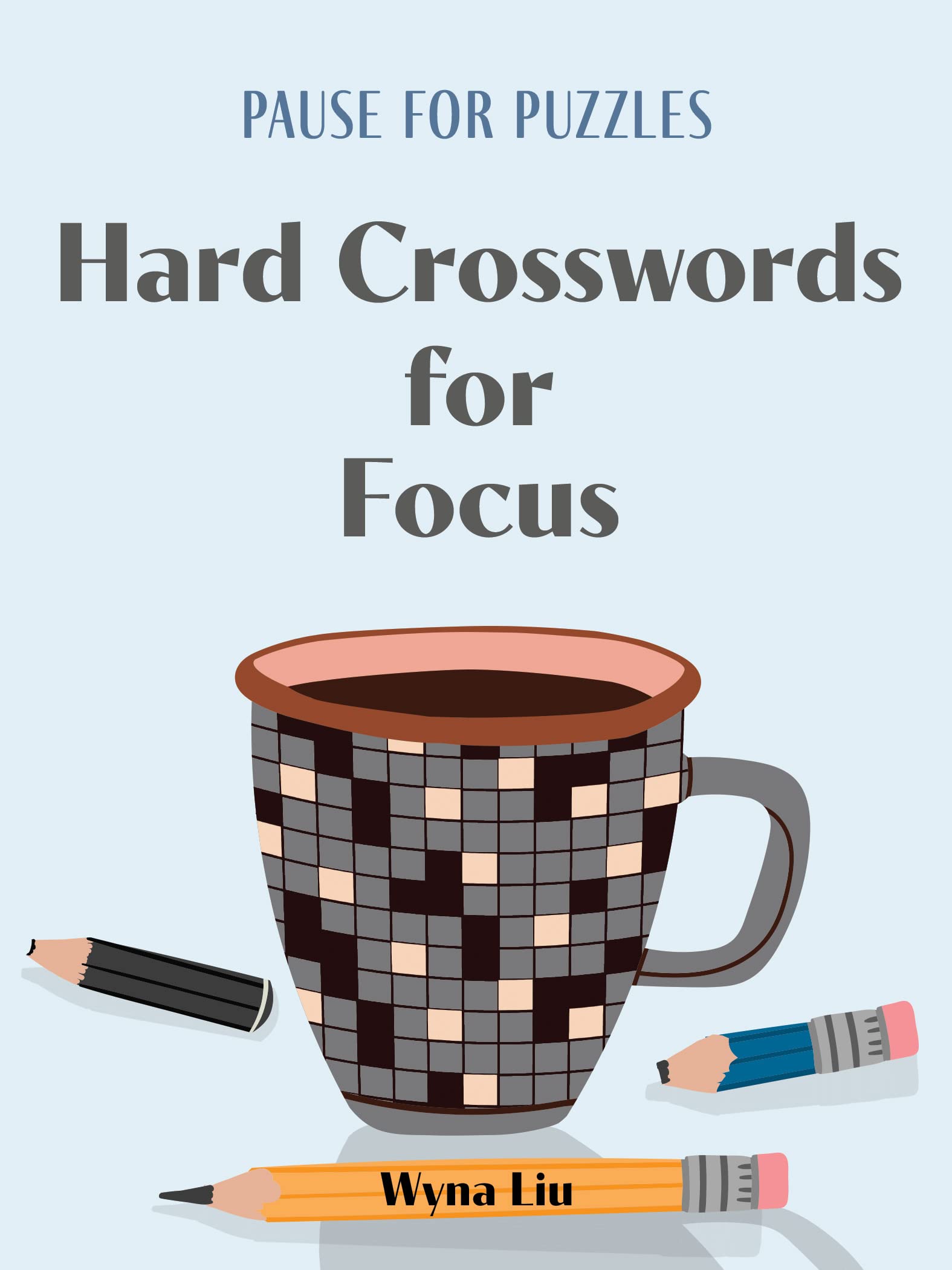 Pause for Puzzles: Hard Crosswords for Focus,Used