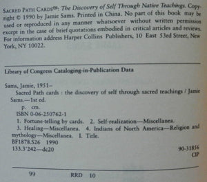 Sacred Path Cards: The Discovery of Self Through Native Teachings,New