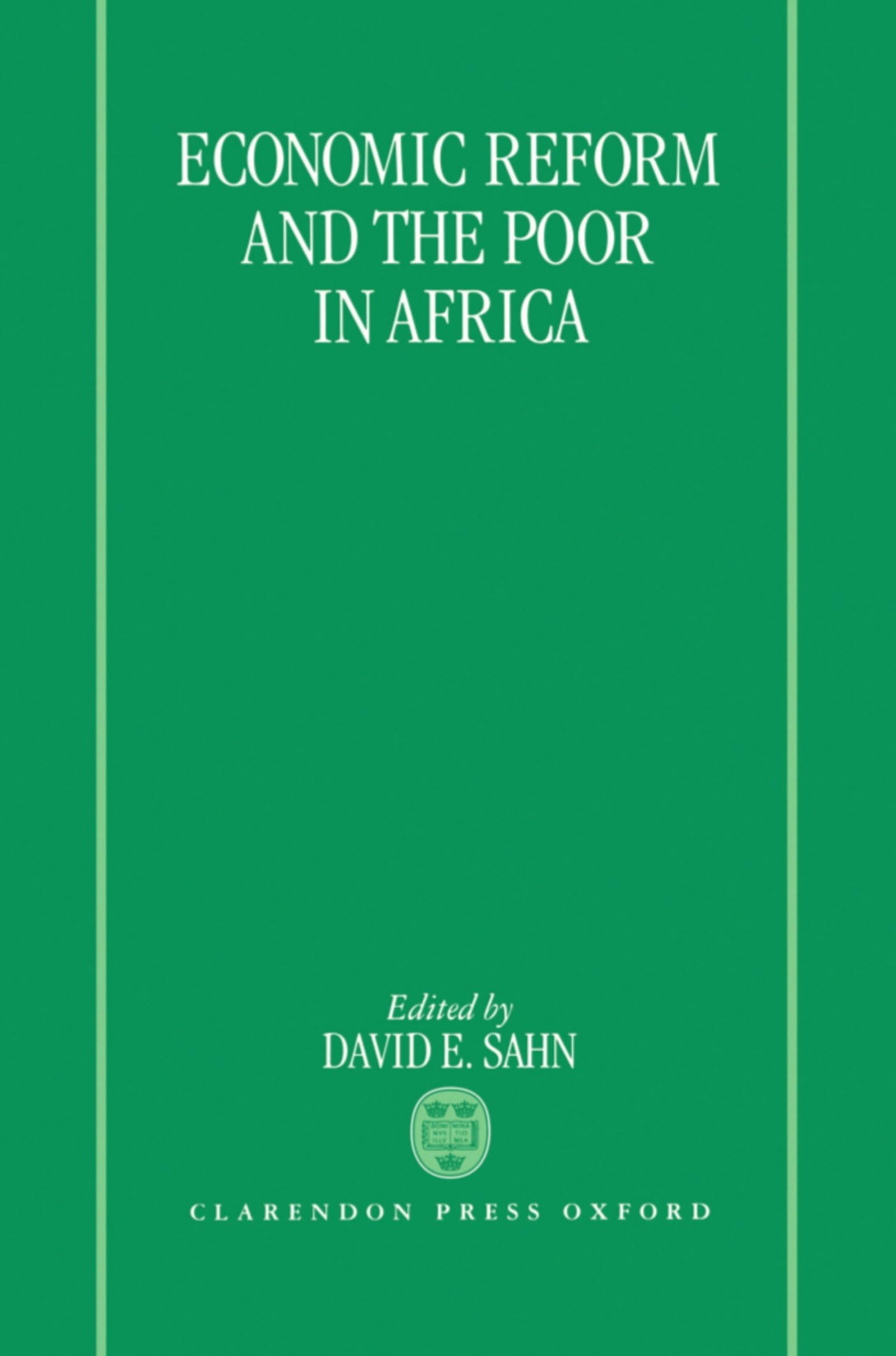 Economic Reform And The Poor In Africa,New