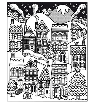 Christmas Magic Painting Book