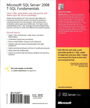 Microsoft SQL Server 2008 TSQL Fundamentals,Used