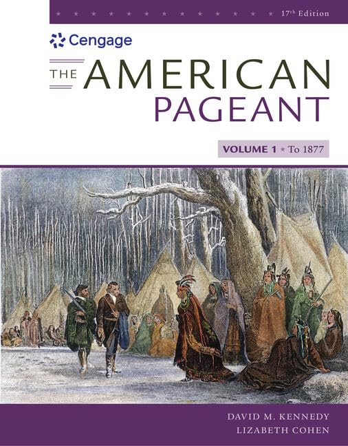The American Pageant, Volume I,Used