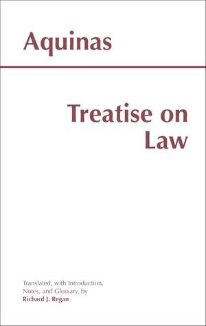 Treatise on Law (Hackett Classics),New