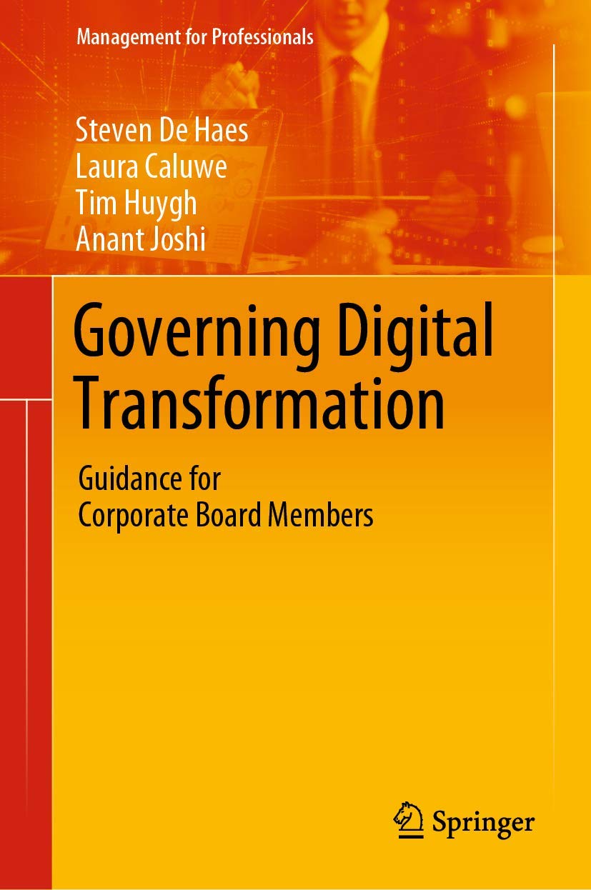 Governing Digital Transformation: Guidance for Corporate Board Members (Management for Professionals),Used