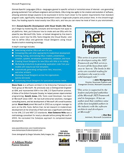 DomainSpecific Development with Visual Studio DSL Tools,Used