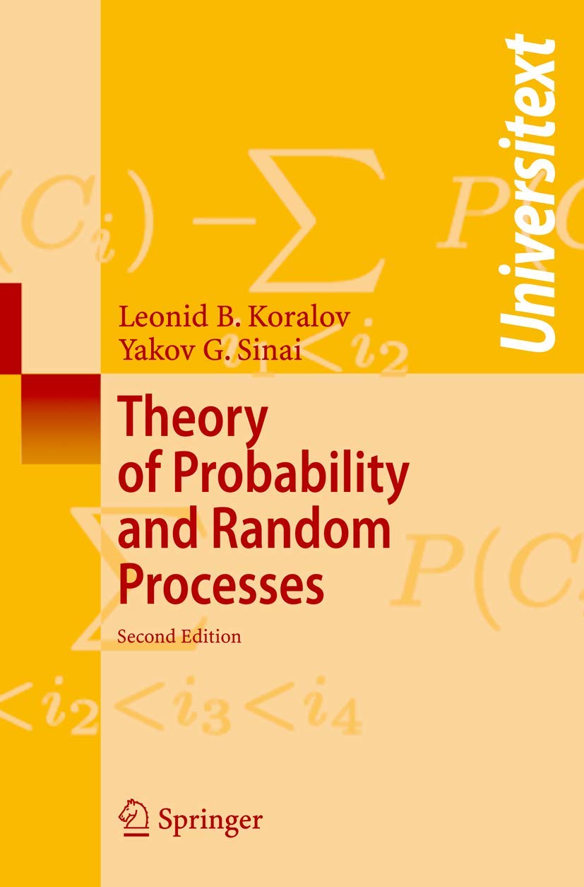 Theory of Probability and Random Processes (Universitext),Used