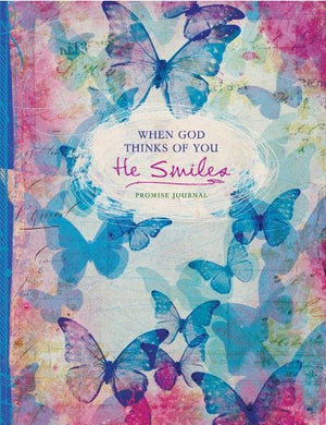 When God Thinks of You...He Smiles Journal (A Promise Journal),Used