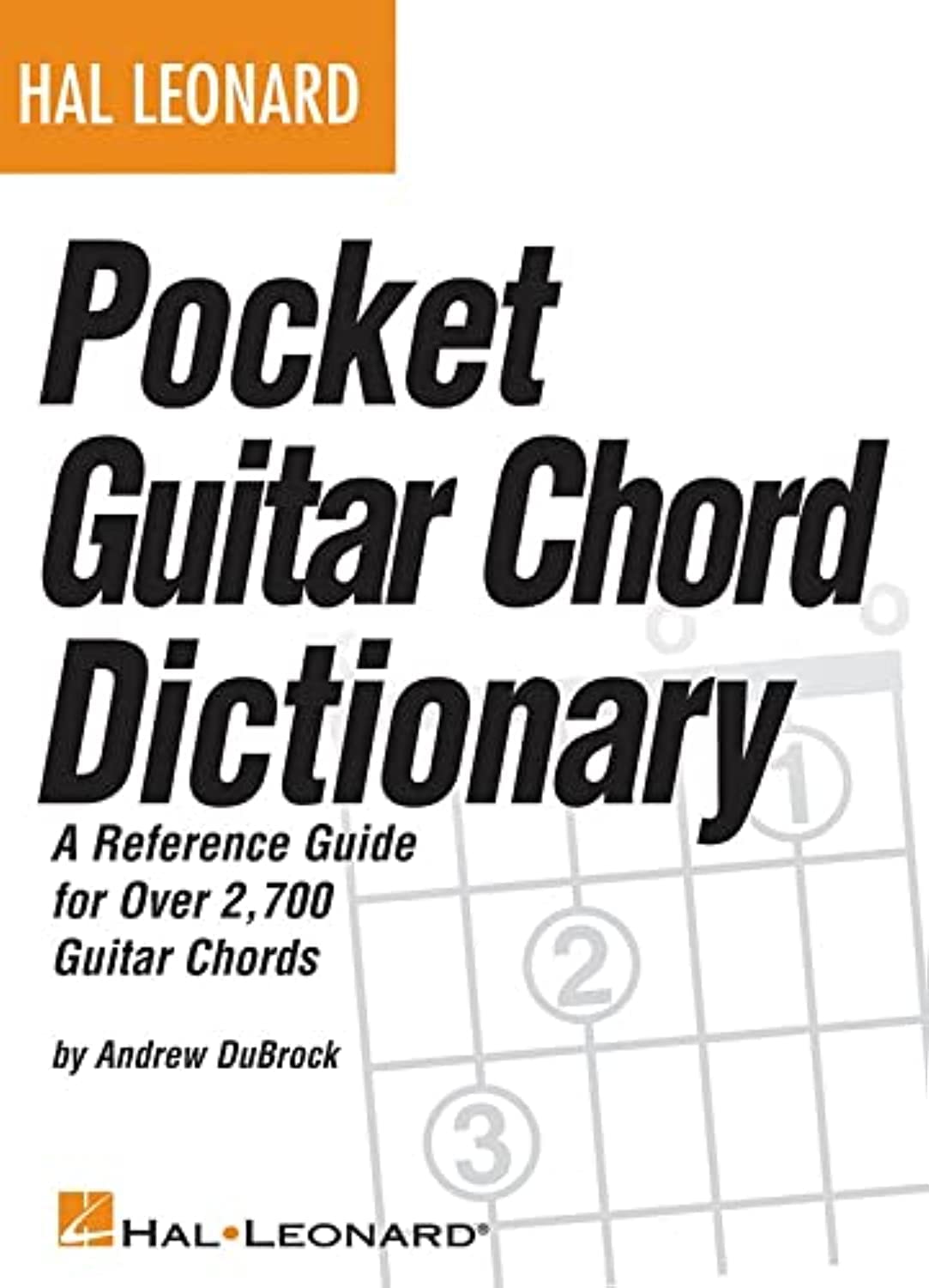Hal Leonard Pocket Guitar Chord Dictionary,Used