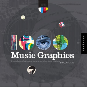 1,000 Music Graphics: A compilation of packaging, posters, and other sound solutions (1000 Series),Used