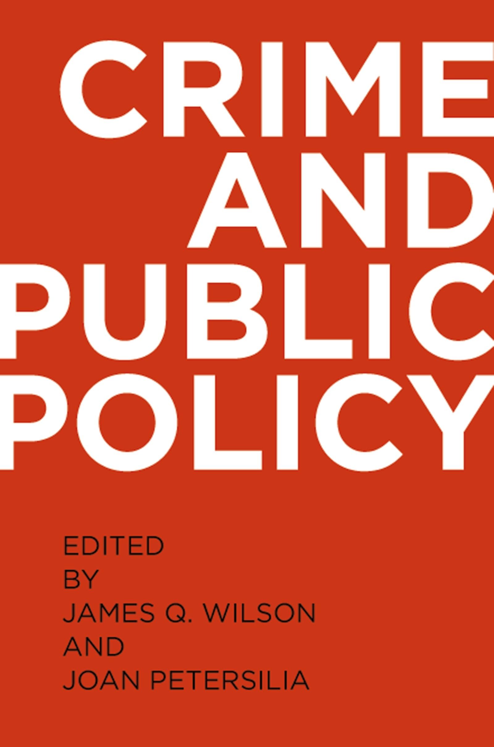 Crime and Public Policy,Used
