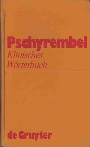 Klinisches Wörterbuch: Mit klinischen Syndromen und einem Anhang Nomina Anatomica (German Edition)