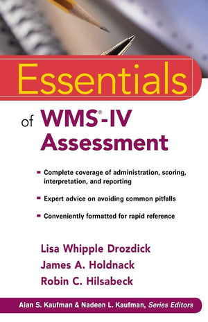 Essentials of WMSIV Assessment