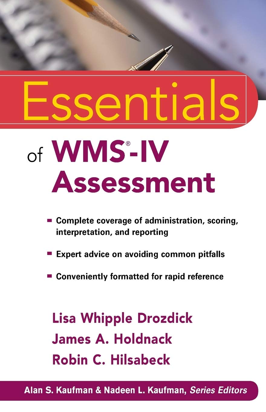 Essentials of WMSIV Assessment