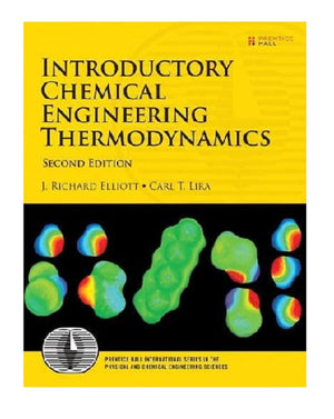 Introductory Chemical Engineering Thermodynamics (Prentice Hall International Series In The Physical And Chemical Engineering Sc