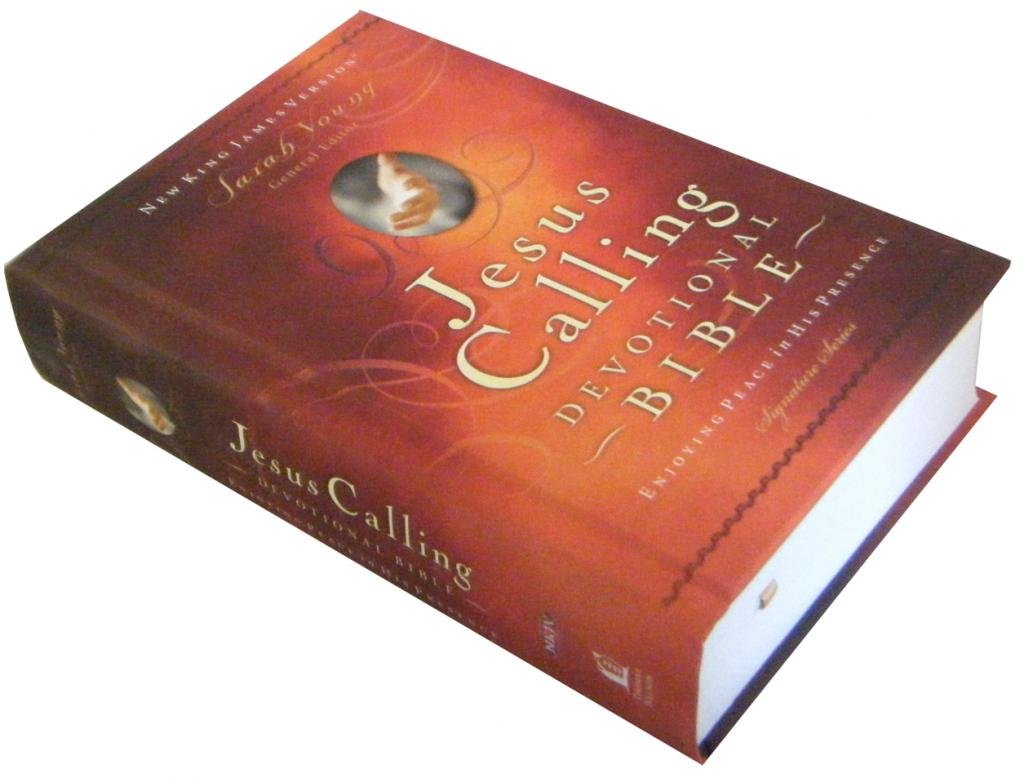 Jesus Calling Devotional Bible: New King James Version (Signature),Used