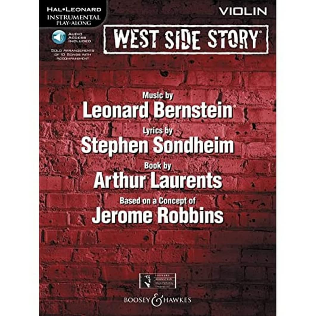 West Side Story  Instrumental PlayAlong for Violin (Book/Online Audio) (Hal Leonard Instrumental Playalong),Used