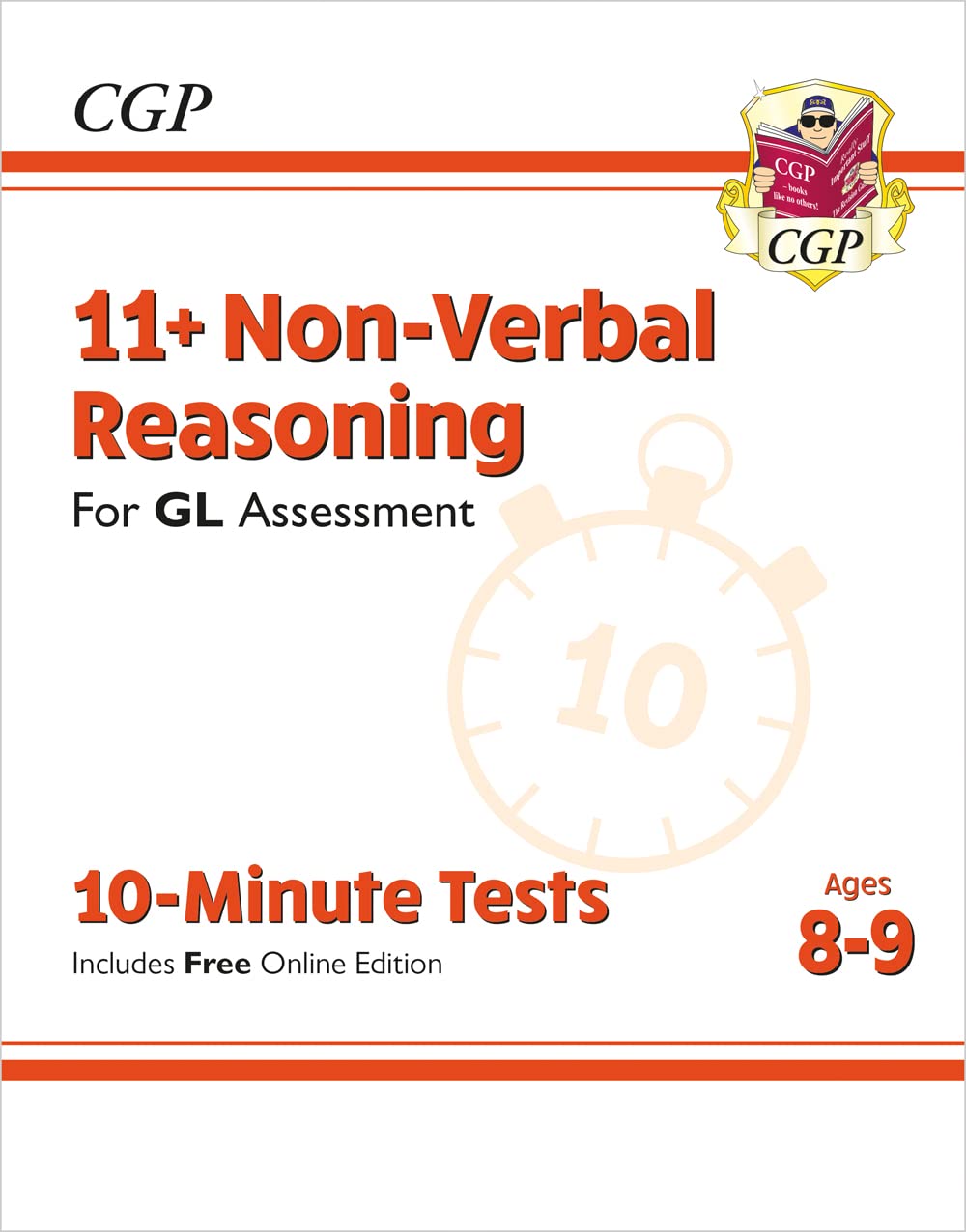 New 11+ GL 10Minute Tests: NonVerbal Reasoning  Ages 89 (with Online Edition) (CGP 11+ GL),Used