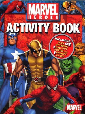 Marvel Heroes Activity Book,Used