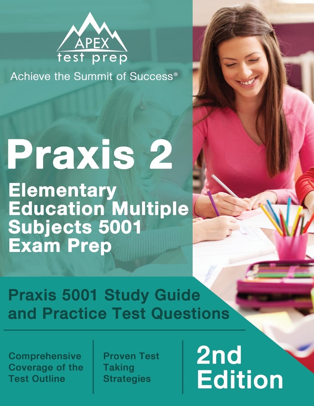 Praxis 2 Elementary Education Multiple Subjects 5001 Exam Prep: Praxis 5001 Study Guide and Practice Test Questions [2nd Edition,Used