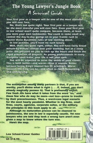 The Young Lawyer's Jungle Book: A Survival Guide,New
