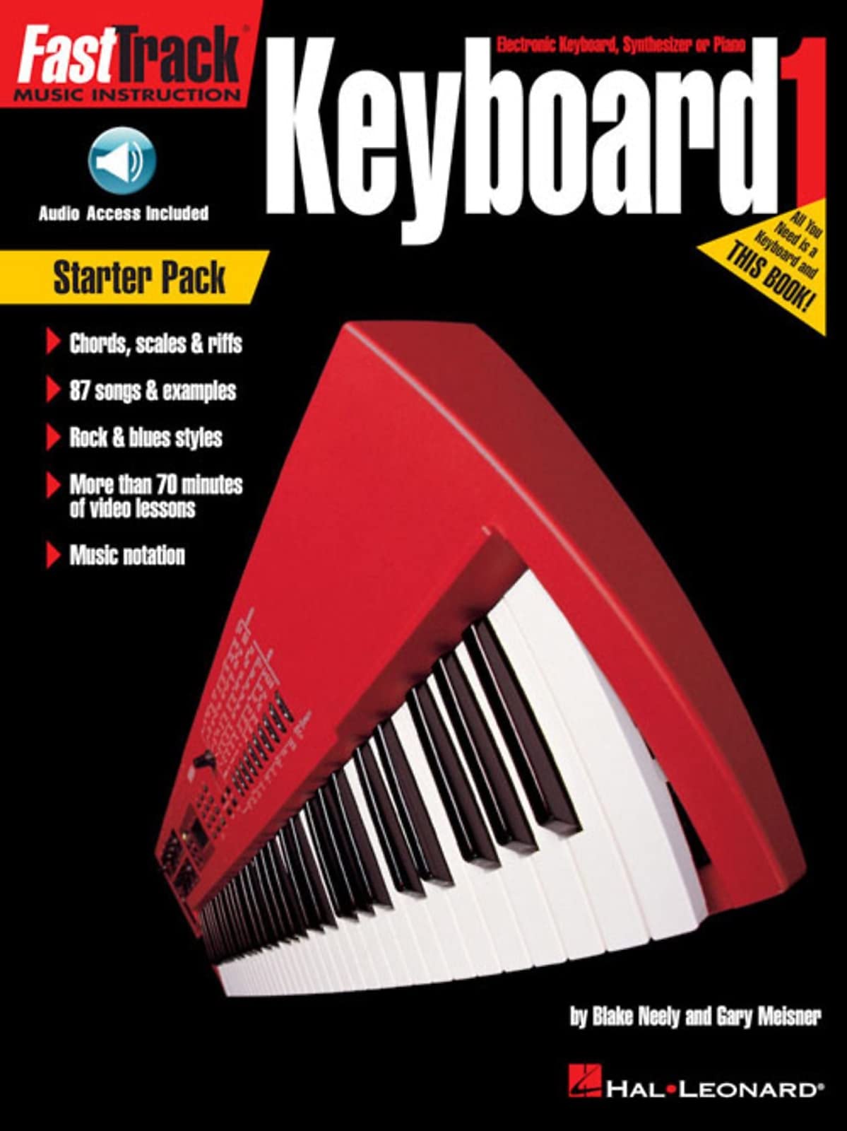 FastTrack Keyboard Method  Book 1 (Book/Online Audio),Used