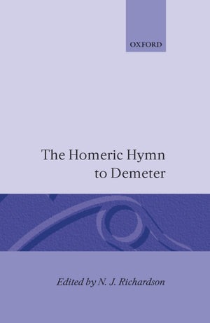 The Homeric Hymn To Demeter