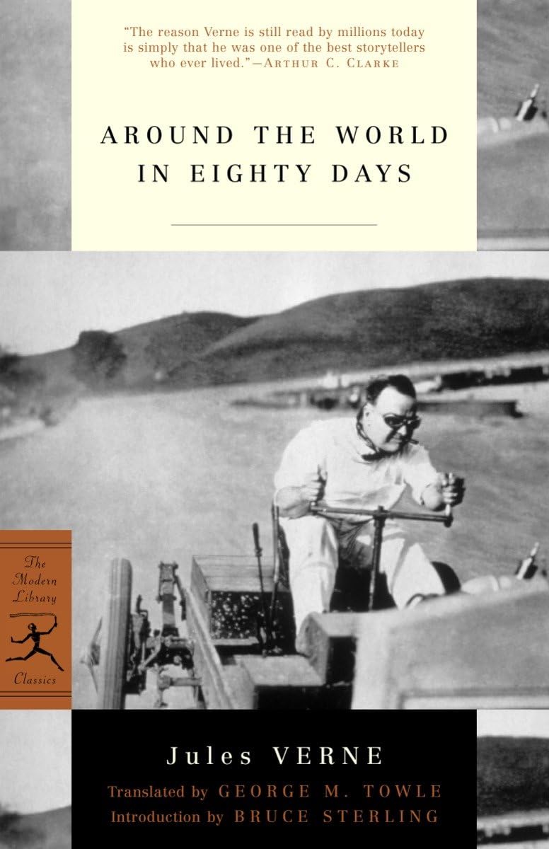 Around The World In Eighty Days (Modern Library Classics),Used