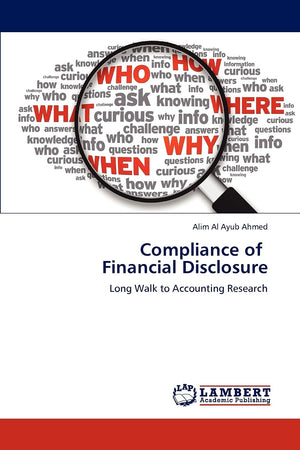 Compliance of Financial Disclosure: Long Walk to Accounting Research,Used