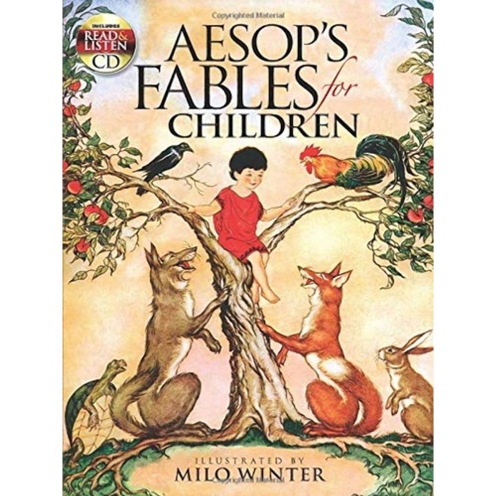 Aesop's Fables for Children: Includes a ReadandListen CD (Dover Read and Listen),Used