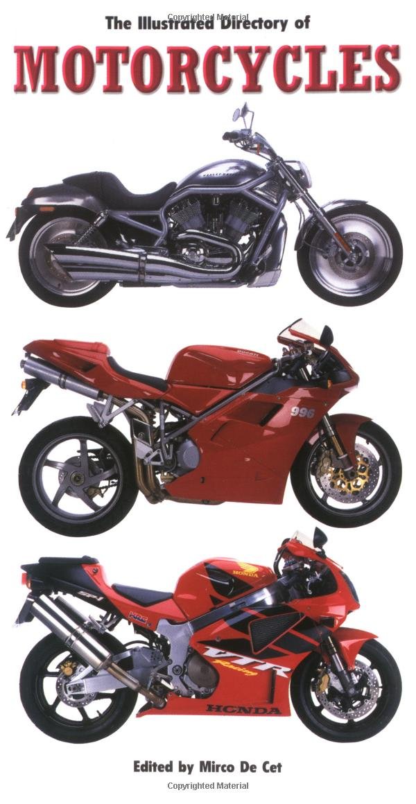 The Illustrated Directory of Motorcycles,New
