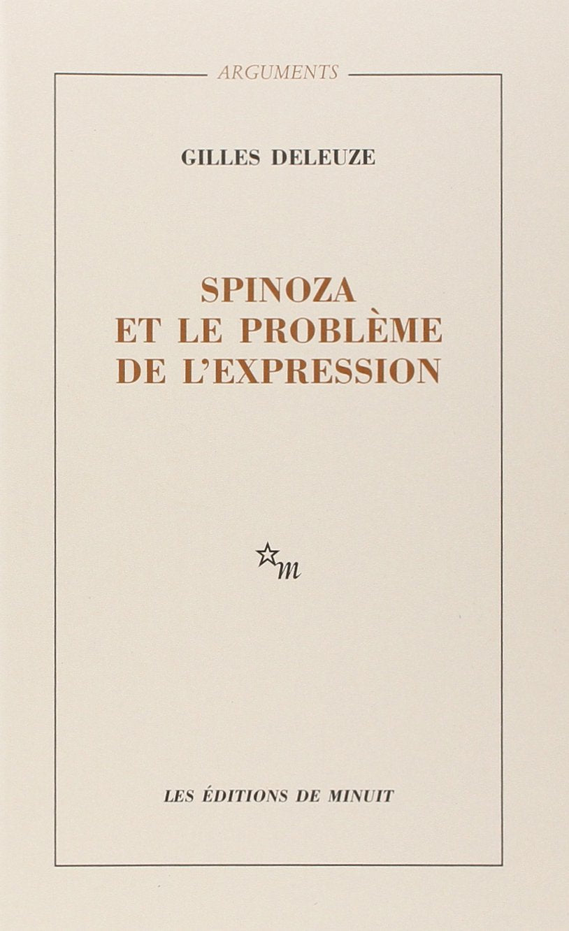 Spinoza Et Le Problme De L'Expression