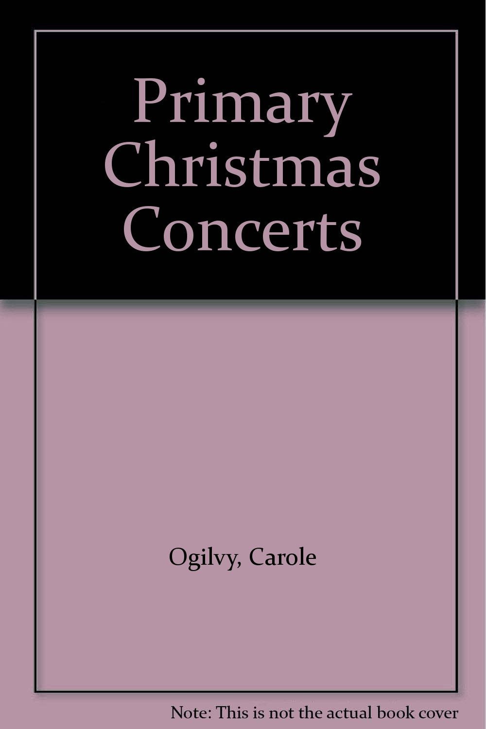 Primary Christmas Concerts,Used