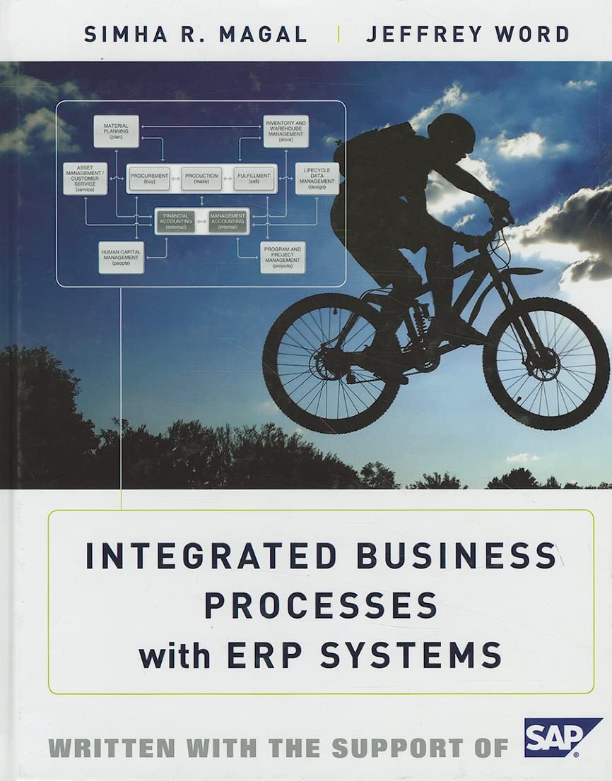 Integrated Business Processes with ERP Systems,Used