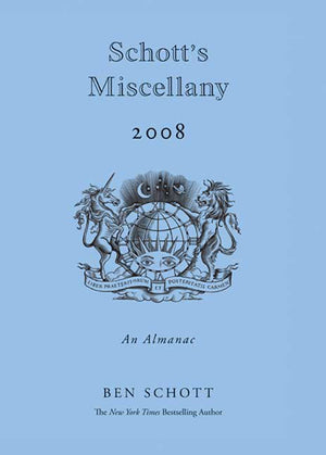 Schott's Miscellany 2008: An Almanac,Used