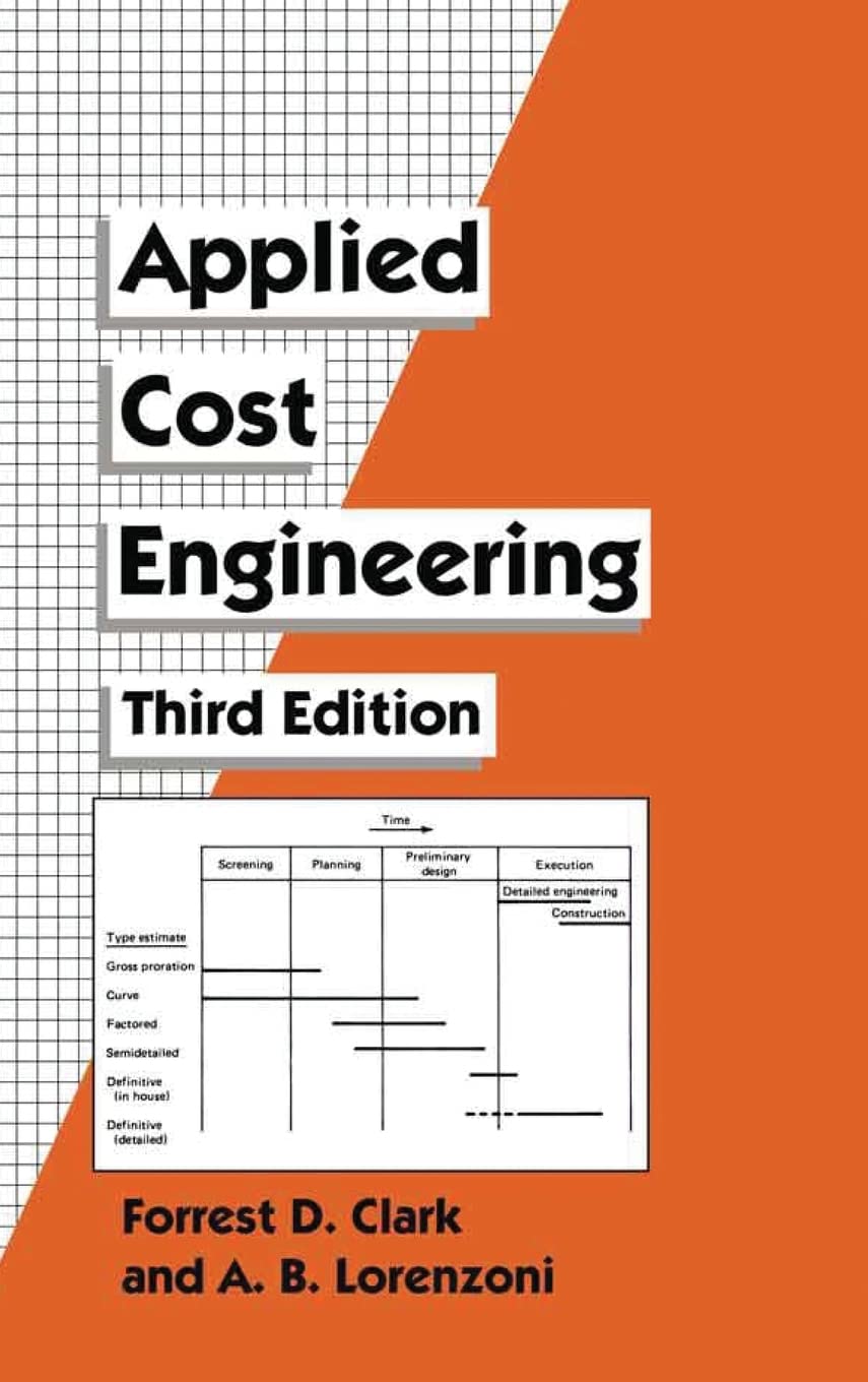 Applied Cost Engineering,New