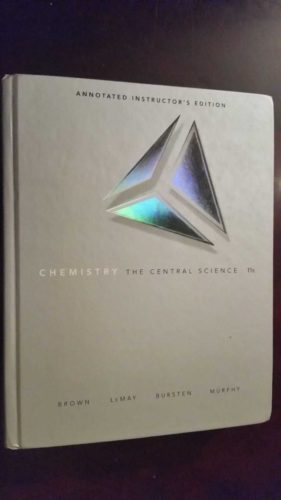 Chemistry The Central Science, 11th Edition, Annotated Instructor's Edition,Used