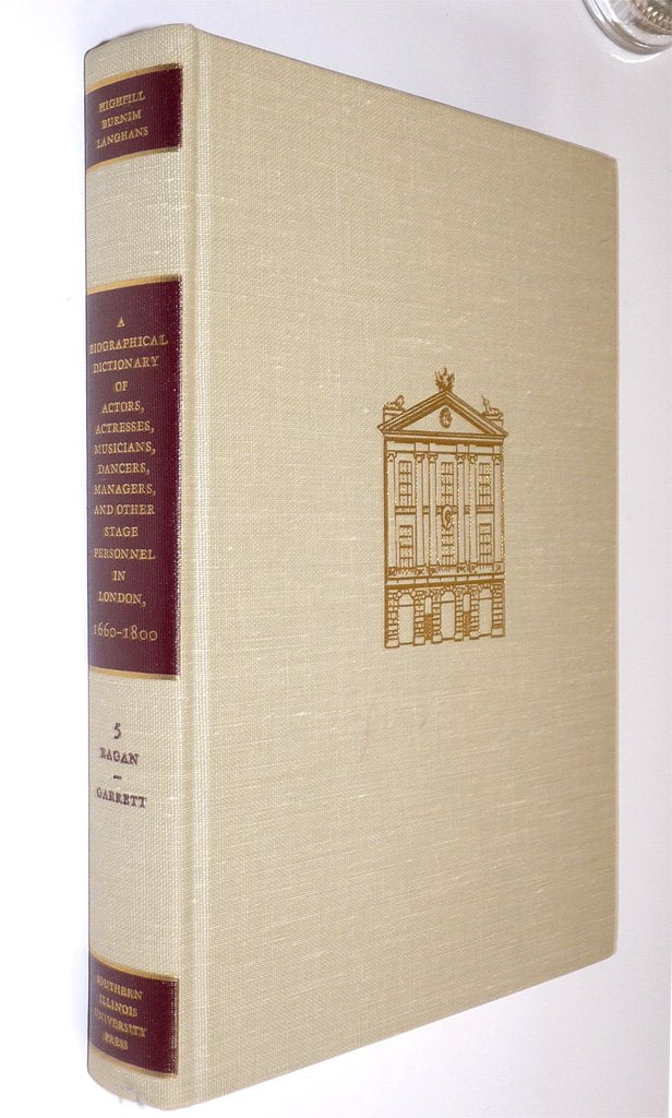 A Biographical Dictionary of Actors, Volume 5, Eagan to Garrett: Actresses, Musicians, Dancers, Managers, and Other Stage Person,Used