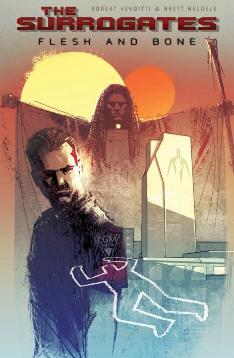 The Surrogates Volume 2: Flesh & Bone (Surrogates (Graphic Novels)),Used