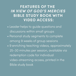 In View of Gods Mercies - Bible Study Book with Video Access: The Gift of the Gospel in Romans-New