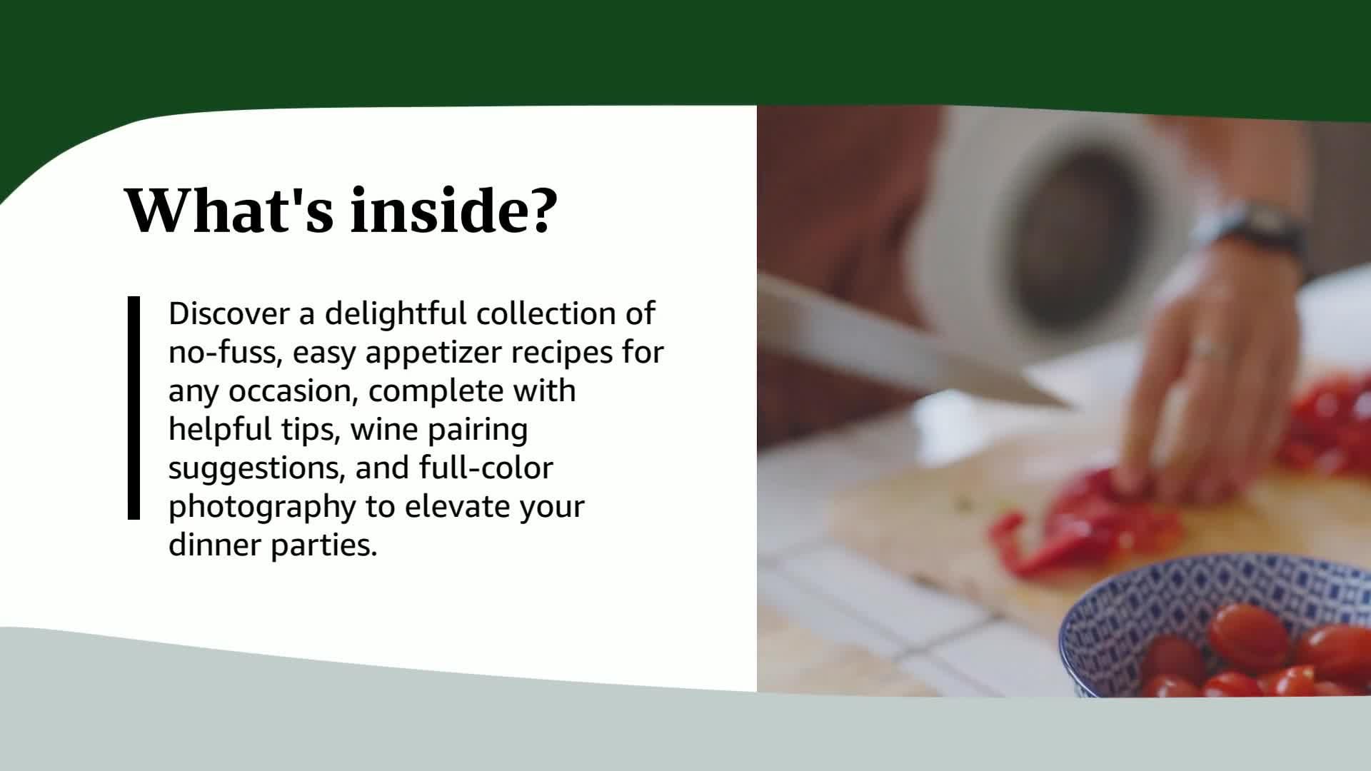 The Easy Appetizer Cookbook: NoFuss Recipes For Any Occasion,Used