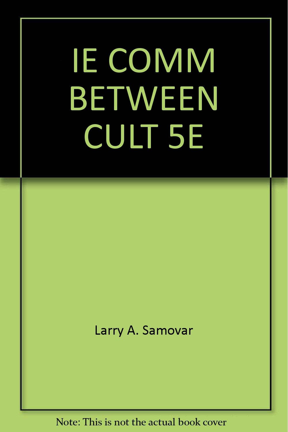 Communication Between Cultures 2004 publication.,Used
